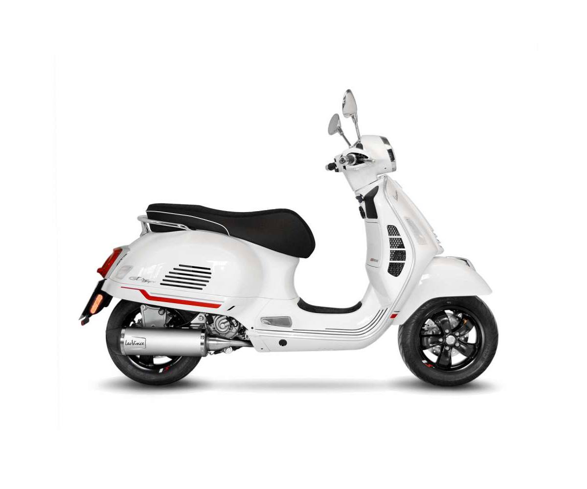 Terminale di Scarico Leovince LV ONE EVO per Piaggio Vespa 300 2021 - 2024