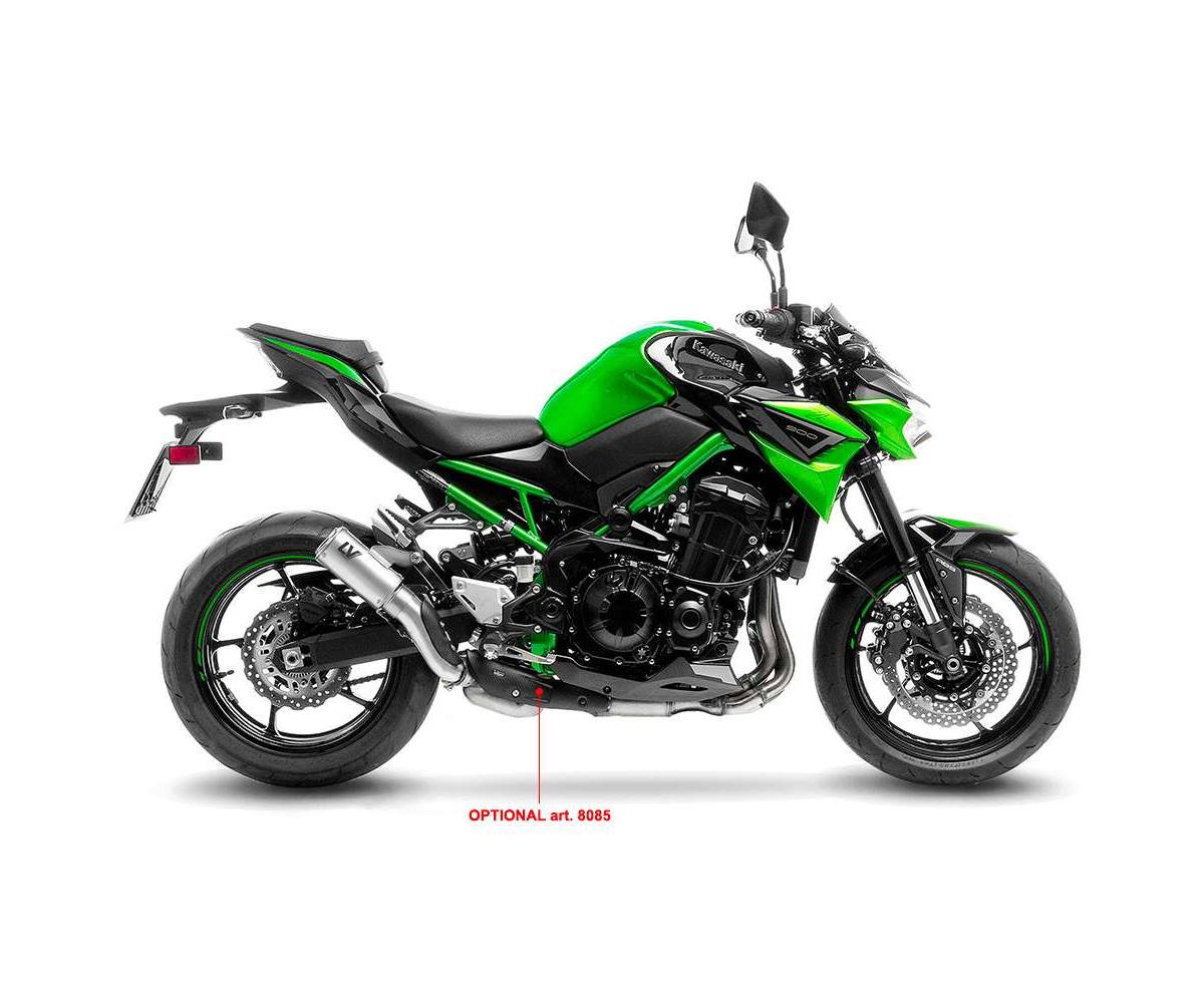 Terminale di Scarico Leovince LV CORSA TITANIUM per Kawasaki Z 900 2020 - 2024