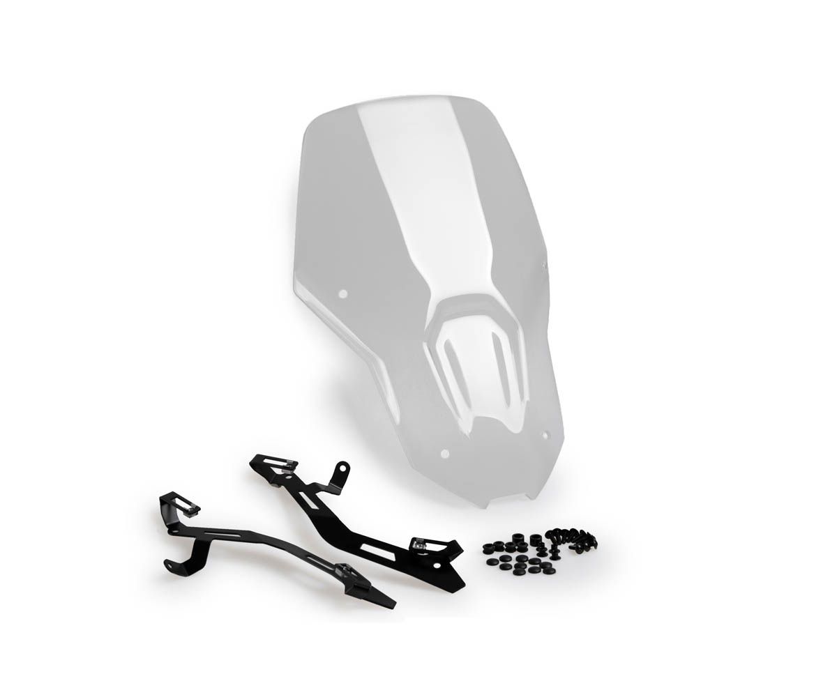 JD9-32-T-Cupolino Parabrezza Plexiglass JD9 TOURING Trasparente HONDA CRF 1100 L AFRICA TWIN 2024 - 2025