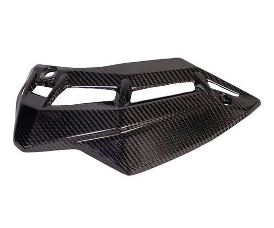 Puntale Inferiore in Carbonio Twill Glossy per Kawasaki Z900 2017 > 2018 - immagine 3