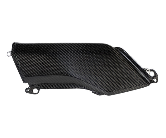 Rivestimento laterale sotto il serbatoio in Carbonio Twill Glossy per Kawasaki Z900 2017 > 2018 - immagine 3