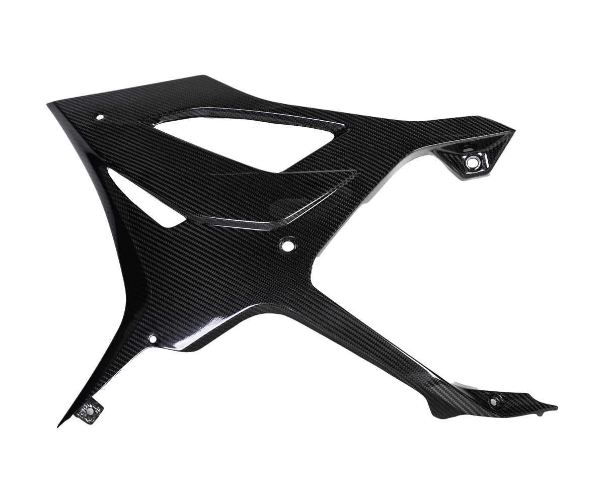 Fiancate laterali in Carbonio Twill Glossy per Bmw S 1000 RR 2018 > 2022 - immagine 3