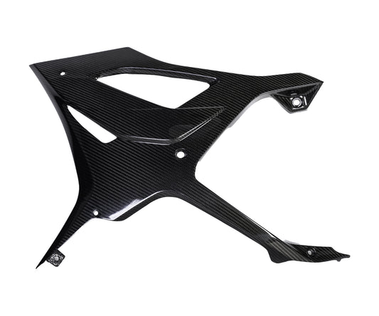 Fiancate laterali in Carbonio Twill Glossy per Bmw S 1000 RR 2018 > 2022 - immagine 3