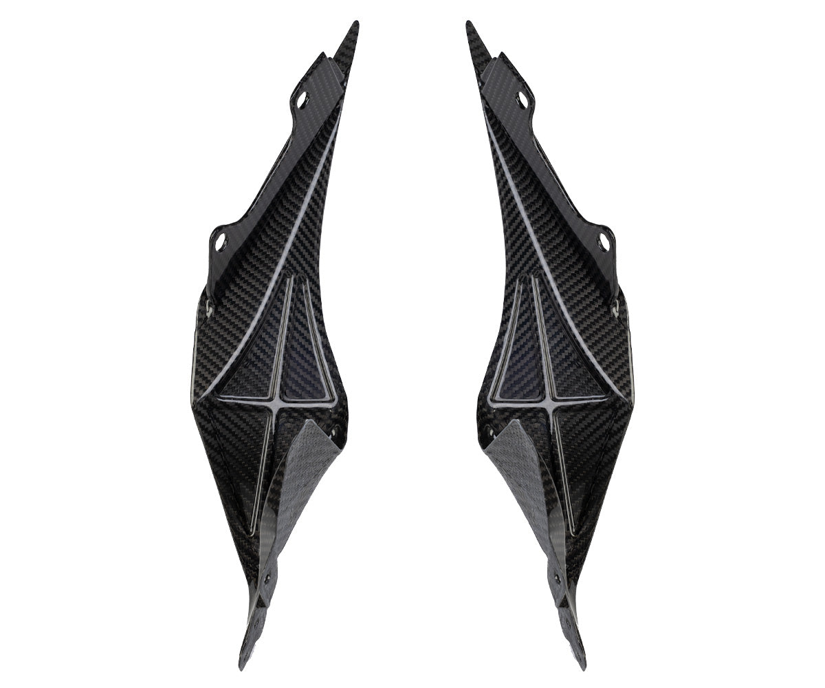 Carenatura Parte Interna in Carbonio Twill Glossy per Yamaha YZF-R1 2015 > 2019 - immagine 3