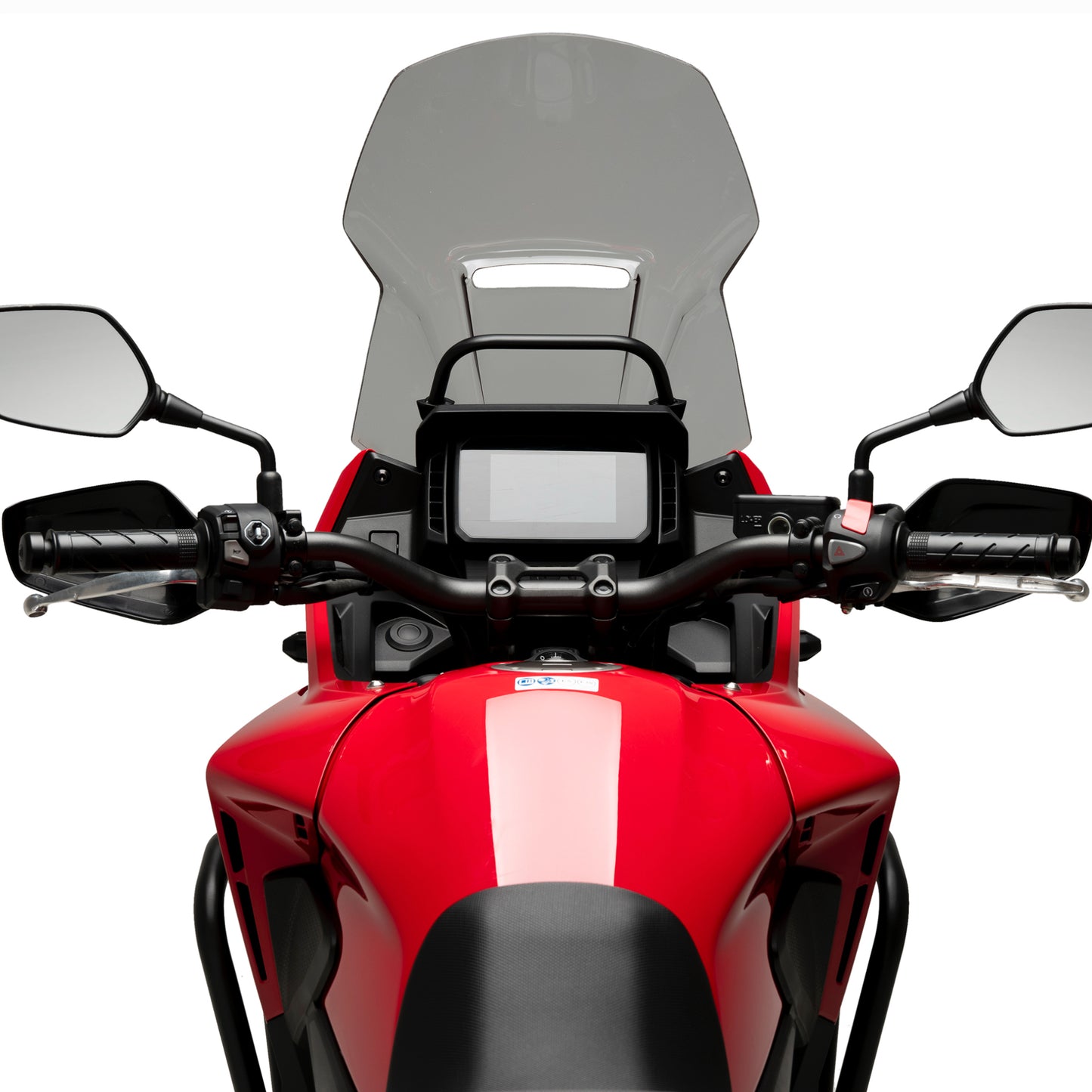 Cupolino Parabrezza Plexiglass JD9 Touring Fume Chiaro per Honda NX 500 2024 - 2025