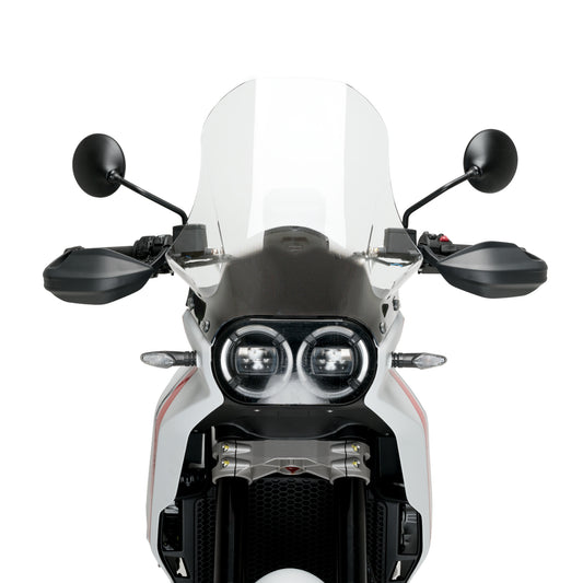 Touring Windschutzscheibe Plexiglas JD9 TOURING Transparent fĂĽr DUCATI DESERT X 2022 - 2025