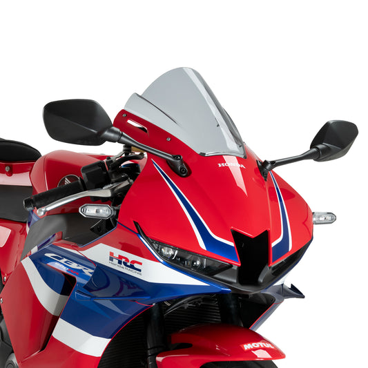 Racing-Windschutzscheibe Plexiglas JD9 Light Smoke fĂĽr HONDA CBR 600 RR 2024 - 2025