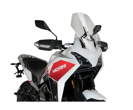 JD9-06-T-Cupolino Parabrezza Plexiglass Trasparente JD9 Touring per MOTO MORINI X-CAPE 2021 - 2025