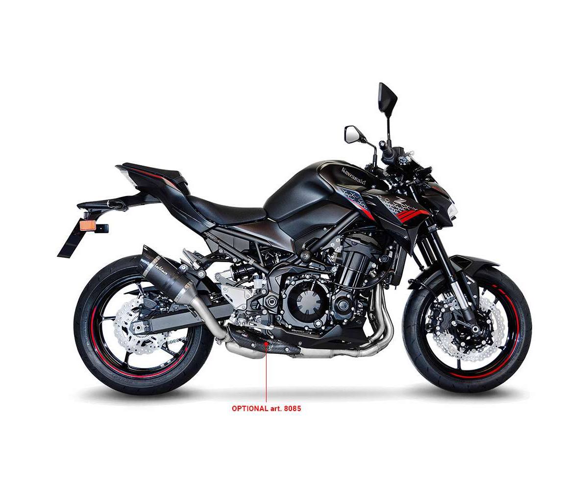 Terminale di Scarico Leovince LV PRO CARBON FIBER per Kawasaki Z 900 2020 - 2024