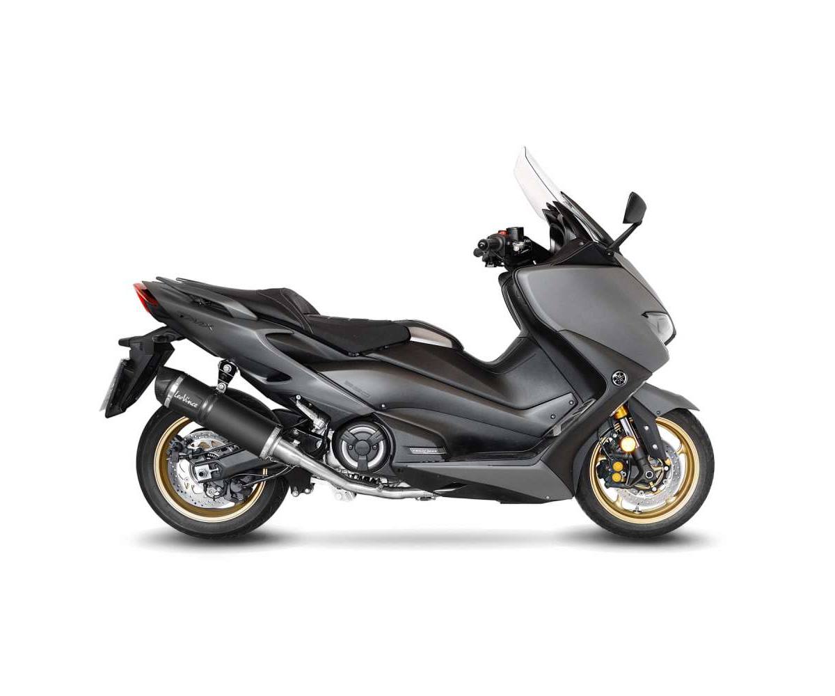 Terminale di Scarico Leovince LV ONE EVO BLACK EDITION per Yamaha T-Max 560 2020 - 2024