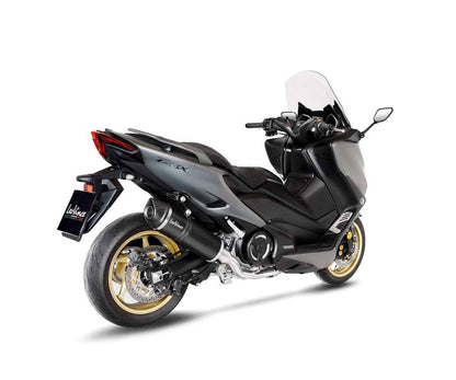 Terminale di Scarico Leovince LV ONE EVO BLACK EDITION per Yamaha T-Max 560 2020 - 2024