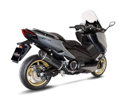 Terminale di Scarico Leovince LV ONE EVO BLACK EDITION per Yamaha T-Max 560 2020 - 2024