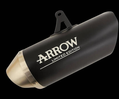 Terminale Di Scarico Arrow Nero Edizione Limitata Per Honda Xl 750 Transalp 2023 - 2026