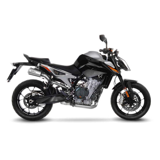 2 SILENZIATORI Leovince LV-10 INOX Racing KTM 790 DUKE 2018 - 2020 15228