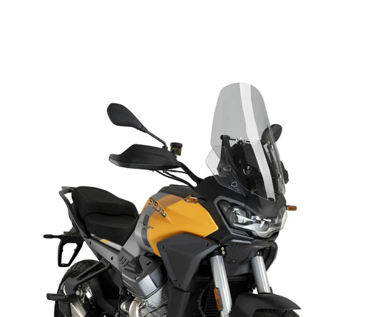 JD9-37-F-Cupolino Parabrezza Plexiglass JD9 TOURING Fume Chiaro MOTO GUZZI STELVIO 2024 - 2025