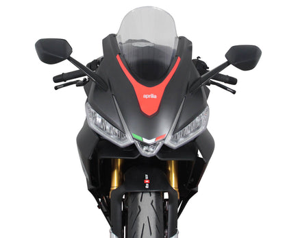 JD9-39-T-Cupolino Parabrezza Plexiglass JD9 Racing Trasparente APRILIA RS 660 2021 - 2025