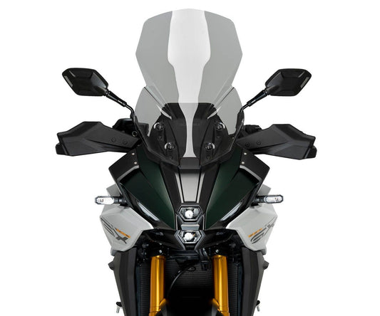 JD9-34-F-Cupolino Parabrezza Plexiglass JD9 TOURING Fume Chiaro SUZUKI GSX-S 1000 GX 2024 - 2025