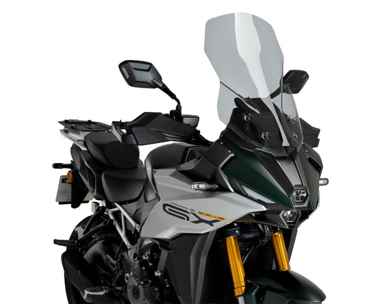 JD9-34-F-Cupolino Parabrezza Plexiglass JD9 TOURING Fume Chiaro SUZUKI GSX-S 1000 GX 2024 - 2025