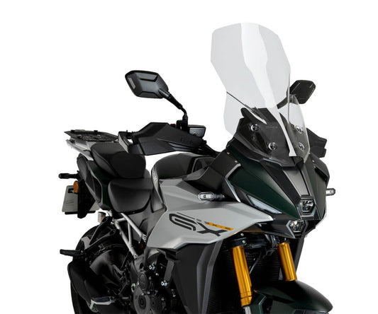 JD9-34-T-Cupolino Parabrezza Plexiglass JD9 TOURING Trasparente SUZUKI GSX-S 1000 GX 2024 - 2025