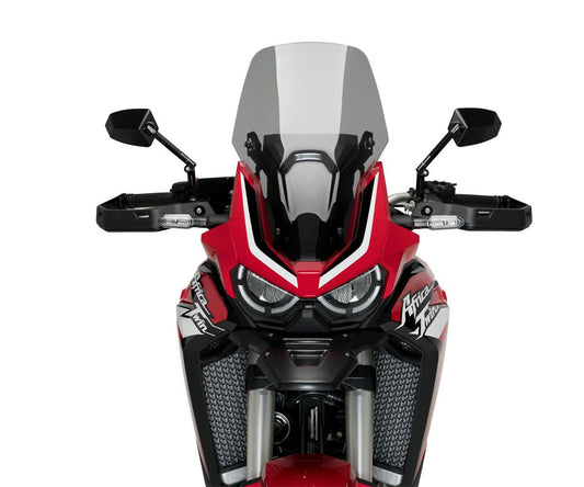 JD9-32-F-Cupolino Parabrezza Plexiglass JD9 TOURING Fume Chiaro HONDA CRF 1100 L AFRICA TWIN 2024 - 2025