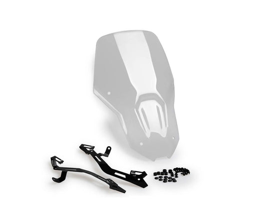 JD9-32-T-Cupolino Parabrezza Plexiglass JD9 TOURING Trasparente HONDA CRF 1100 L AFRICA TWIN 2024 - 2025