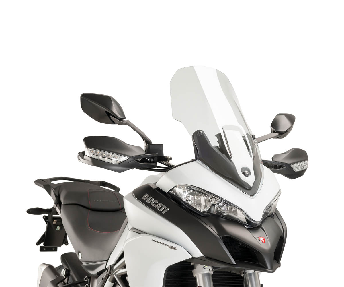 JD9-42-T-Cupolino Parabrezza Plexiglass JD9 TOURING Trasparente DUCATI Multistrada V2 2017 - 2024