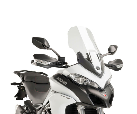 JD9-42-T-Cupolino Parabrezza Plexiglass JD9 TOURING Trasparente DUCATI Multistrada V2 2017 - 2024