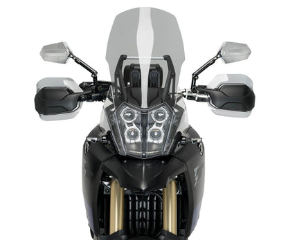 JD9-31-F-Cupolino Parabrezza Plexiglass JD9 TOURING Fume Chiaro YAMAHA TENERE 700 2019 - 2024