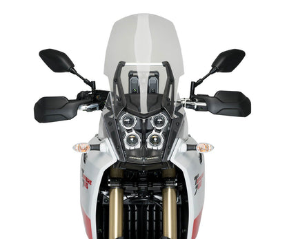 JD9-31-T-Cupolino Parabrezza Plexiglass JD9 TOURING Trasparente YAMAHA TENERE 700 2019 - 2024