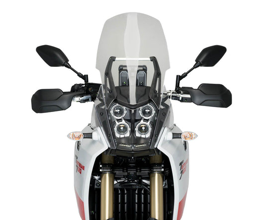 JD9-31-T-Cupolino Parabrezza Plexiglass JD9 TOURING Trasparente YAMAHA TENERE 700 2019 - 2024