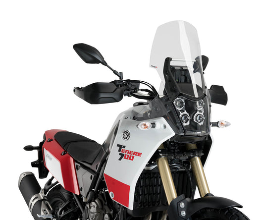 JD9-31-T-Cupolino Parabrezza Plexiglass JD9 TOURING Trasparente YAMAHA TENERE 700 2019 - 2024