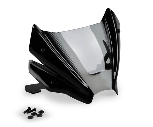JD9-30-F-Cupolino Parabrezza Plexiglass JD9 New Generation Sport Fume Chiaro SUZUKI GSX-8S 2023 - 2025