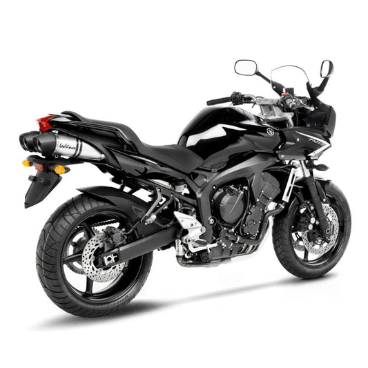 2 Terminali Di Scarico Leovince Lv One Acc Yamaha Fz6 Fazer S2/Abs 2007 - 2011