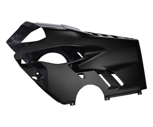Pannello Sottoscocca in Carbonio Plain Matte per Ducati Panigale V4 R 2022 > 2024 - immagine 3