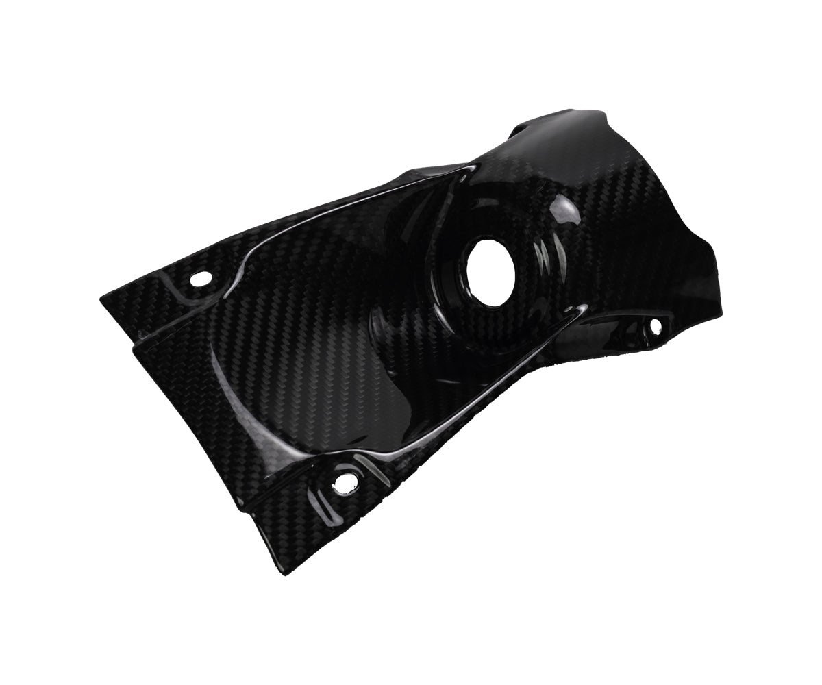 Cover Blocco chiave in Carbonio Twill Glossy per Kawasaki Z900 2018 > 2021 - immagine 3