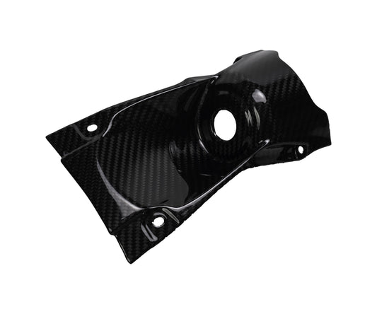 Cover Blocco chiave in Carbonio Twill Glossy per Kawasaki Z900 2018 > 2021 - immagine 3