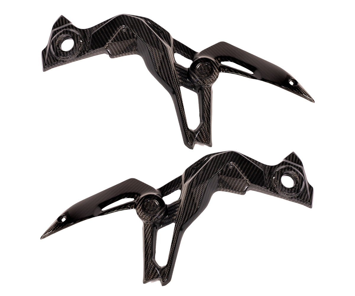 Carenatura Laterale in Carbonio Twill Glossy per Kawasaki Z900 2020 > 2021 - immagine 2