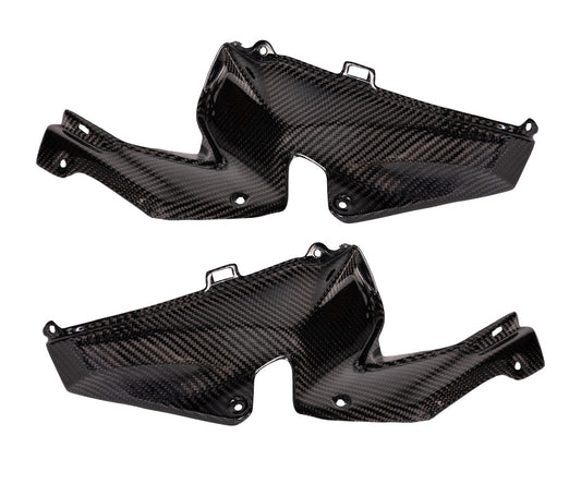 Carenatura Laterale in Carbonio Twill Glossy per Kawasaki Z900 2020 > 2021 - immagine 2