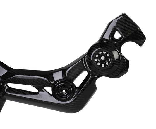 Fiancate laterali in Carbonio Twill Glossy per Kawasaki Z900 2017 > 2019 - immagine 3