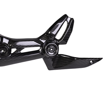 Fiancate laterali in Carbonio Twill Glossy per Kawasaki Z900 2017 > 2019 - immagine 6