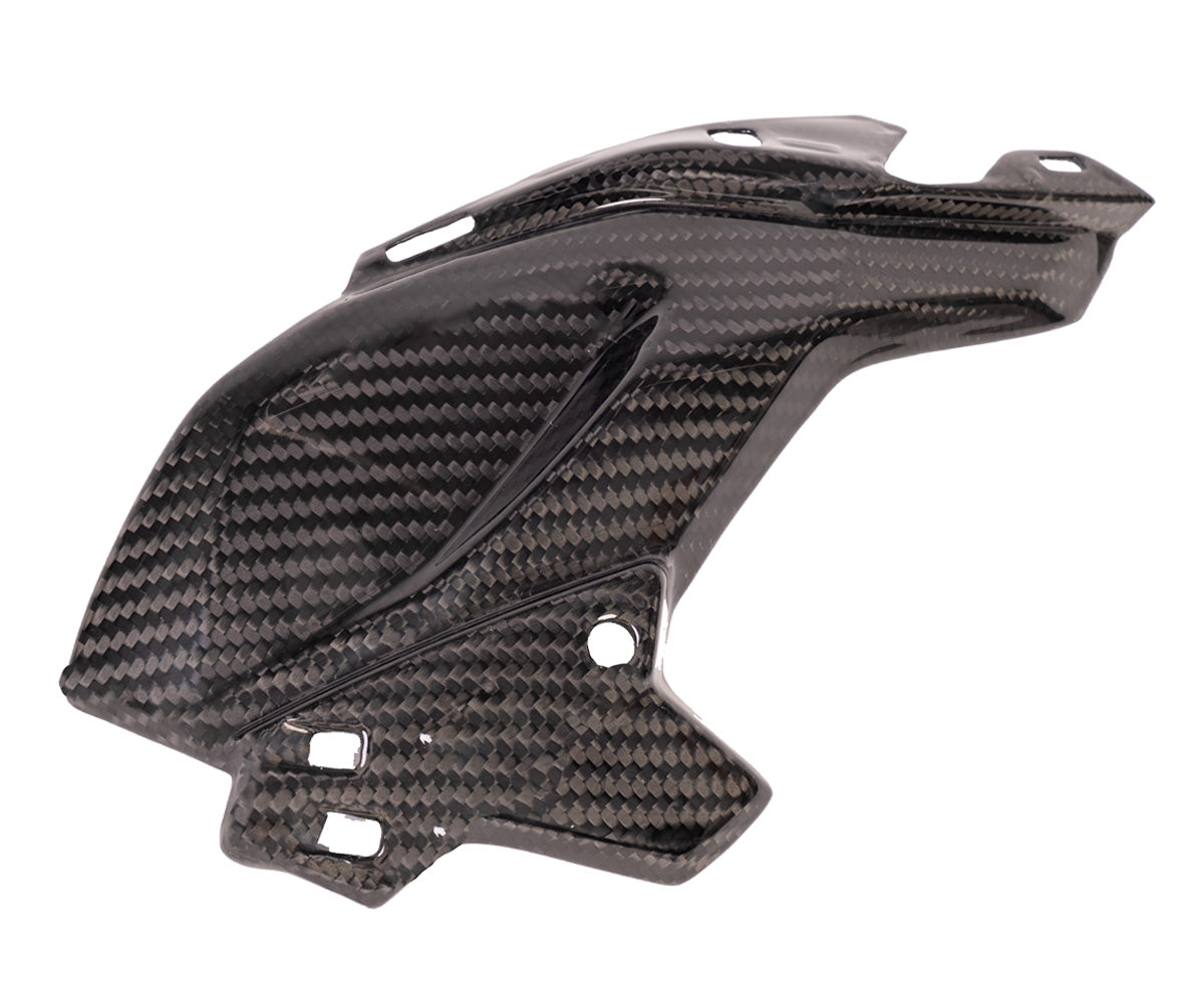Rivestimento laterale in Carbonio Twill Glossy per Kawasaki Z900 2017 > 2018 - immagine 5