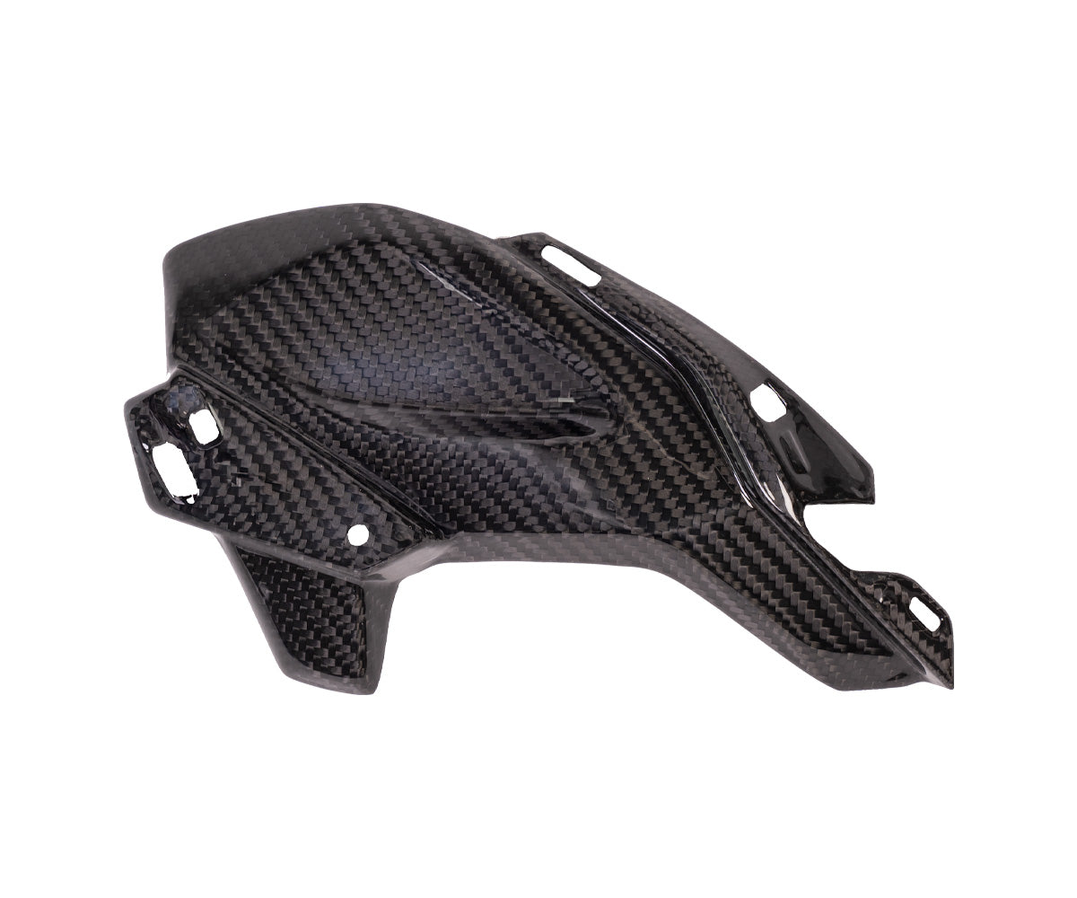 Rivestimento laterale in Carbonio Twill Glossy per Kawasaki Z900 2017 > 2018 - immagine 6