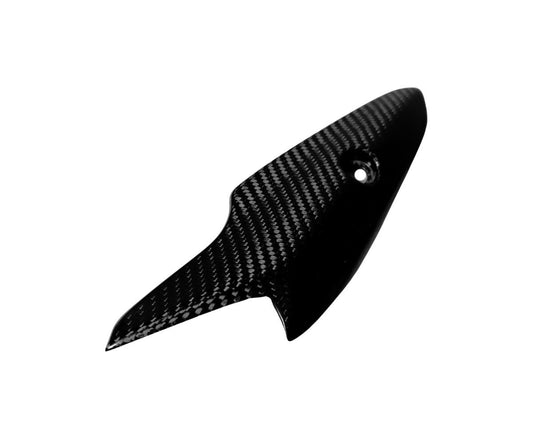 Protezione Scarico in Carbonio Twill Glossy per Kawasaki Z900 2017 > 2018 - immagine 2