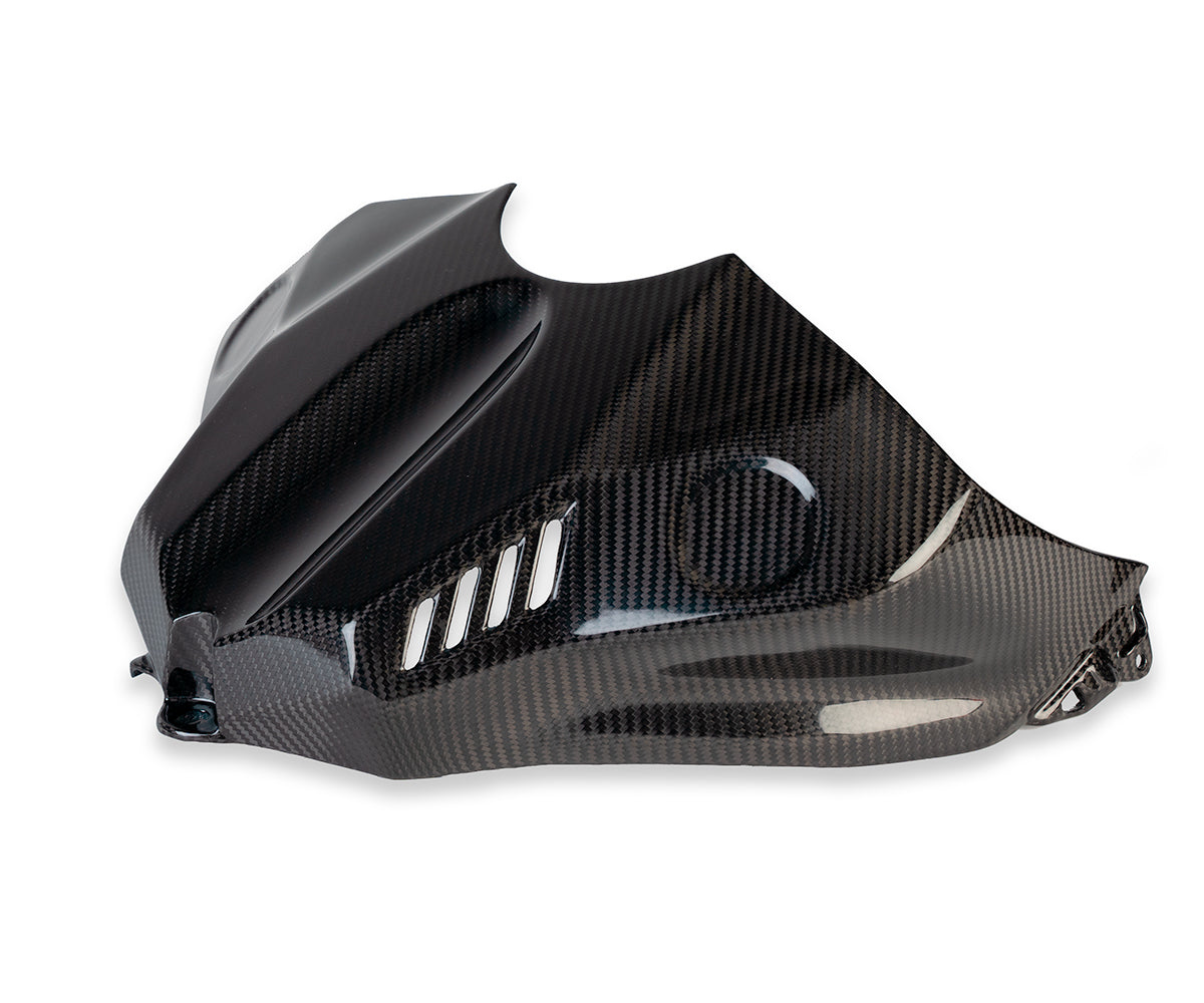 Cover Serbatoio in Carbonio Twill Glossy per Yamaha YZF-R1 2015 > 2019 - immagine 3