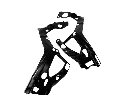 Protezioni Telaio in Carbonio Twill Glossy per Bmw S 1000 RR 2018 > 2022 - immagine 2