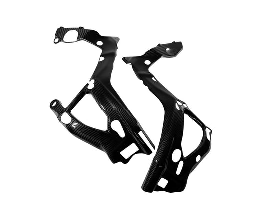 Protezioni Telaio in Carbonio Twill Glossy per Bmw S 1000 RR 2018 > 2022 - immagine 3