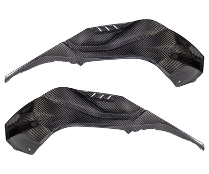 Fiancate laterali in Carbonio Twill Glossy per Bmw S 1000 RR 2018 > 2022 - immagine 4