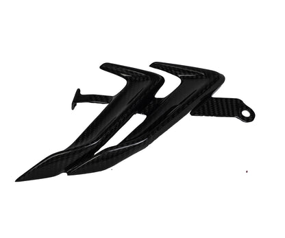 Fiancate laterali in Carbonio Twill Glossy per Bmw S 1000 RR 2018 > 2022 - immagine 5