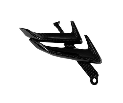 Fiancate laterali in Carbonio Twill Glossy per Bmw S 1000 RR 2018 > 2022 - immagine 3