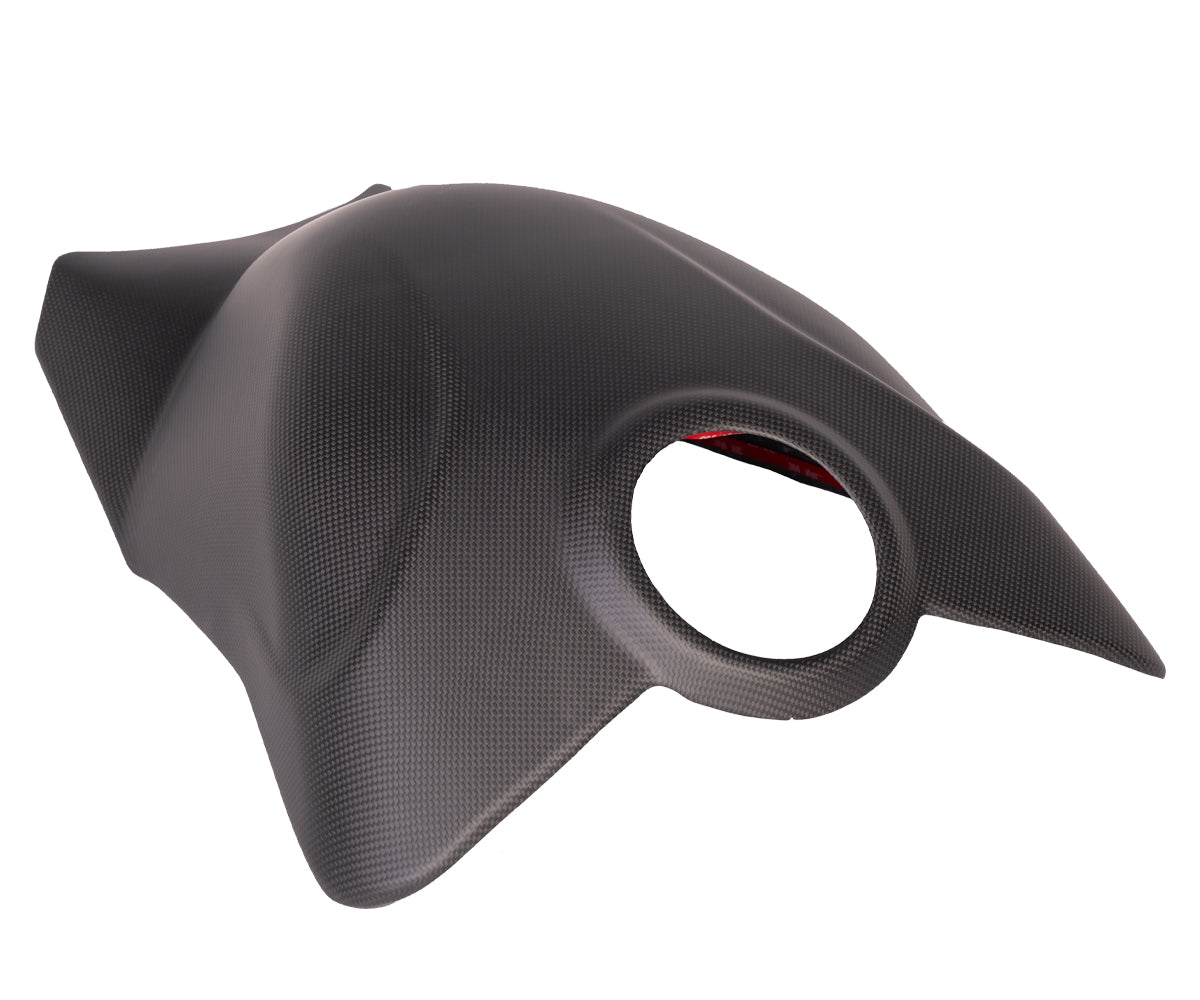 Cover Serbatoio Centrale in Carbonio Plain Matte per Ducati Panigale V4 R 2022 > 2024 - immagine 3